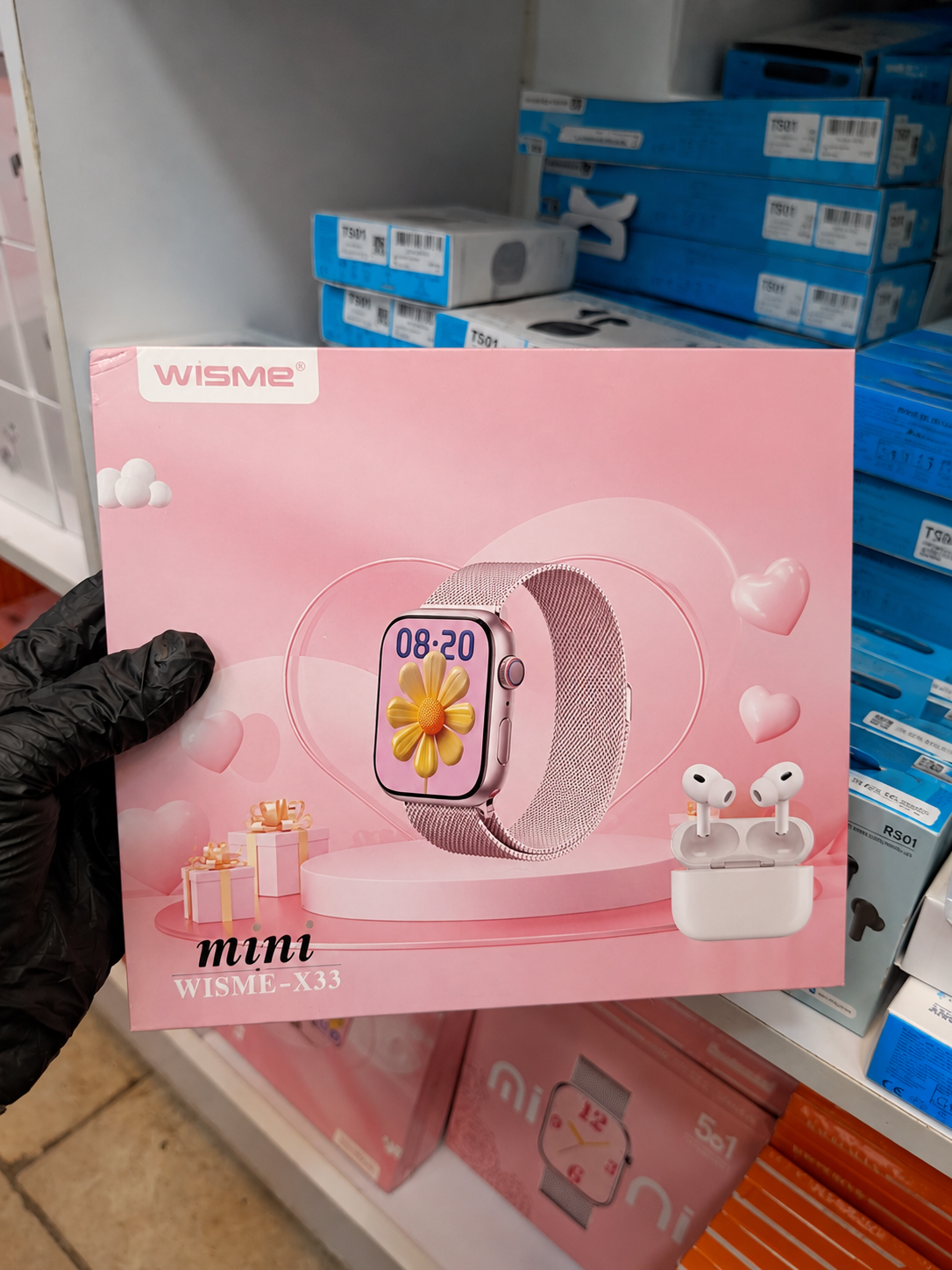 ساعت هوشمند VISMEEپنج بندکیفیت عالی مدلX33mini
