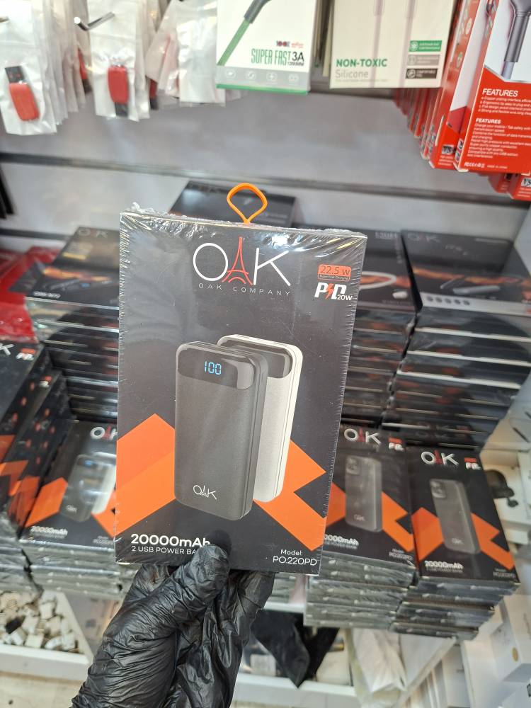 پاوربانک20هزارمدل OAK220